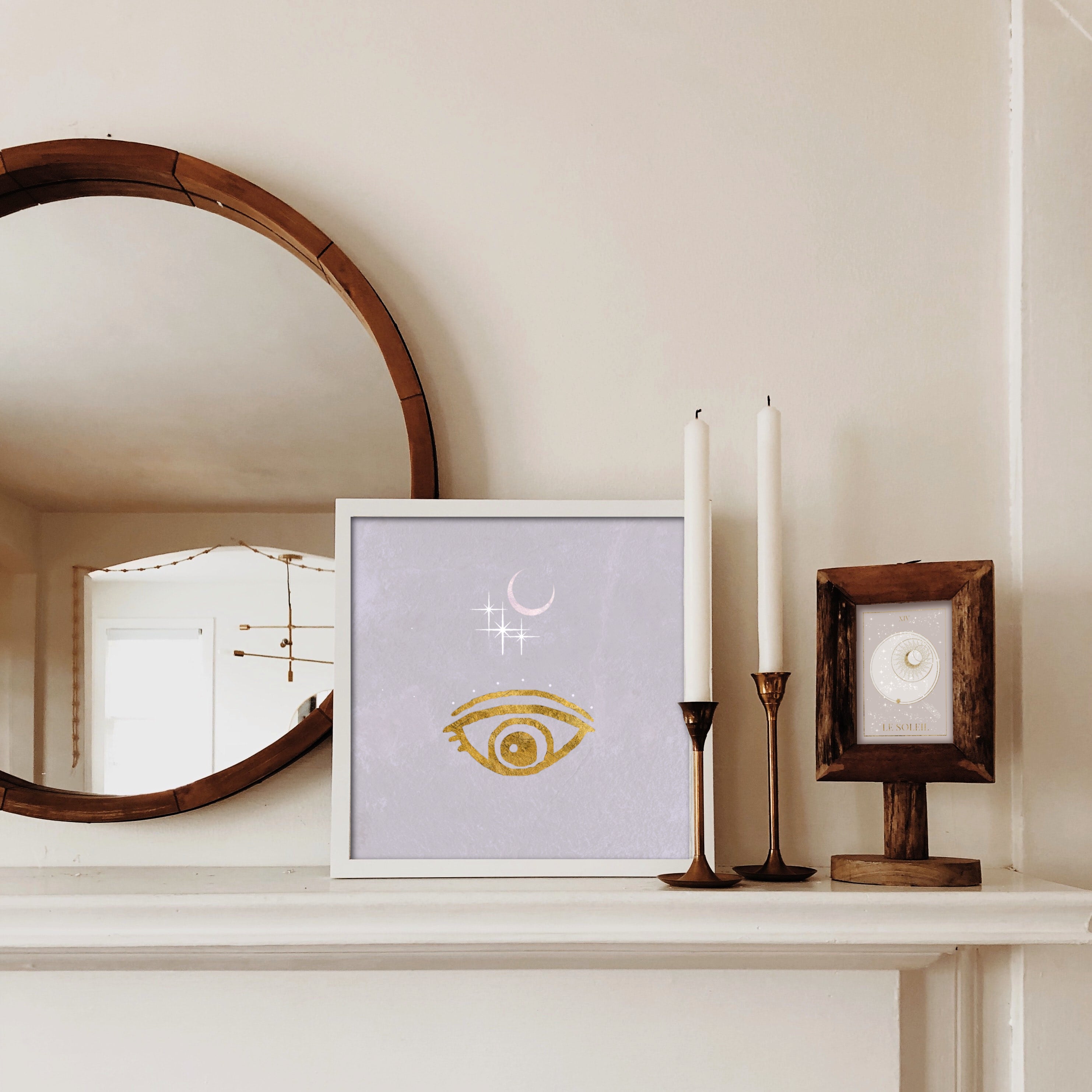 Mystic Moon Art Print