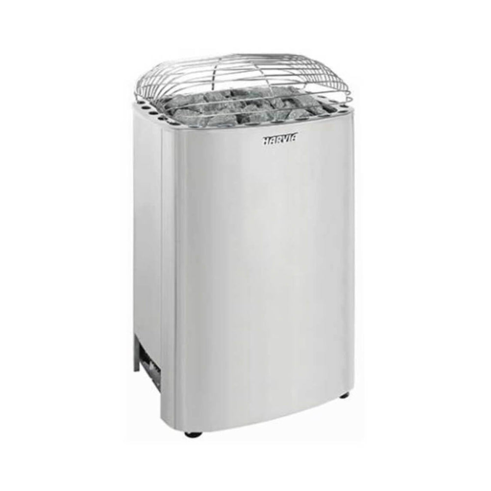 Harvia Club Deluxe Stainless Steel Electric Sauna Heater With Digital Control & Sauna Stones [HRKGU] (SAK27619) | Sauna Heaters | Wiccan Center