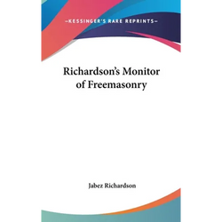 Richardson's Monitor of Freemasonry - Hardcover | Books | Wiccan Center