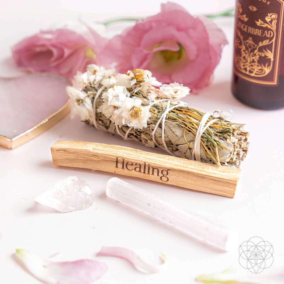 Heal My Heart - Holistic Healing Smudge Kit (5 pieces) | Incense | Wiccan Center