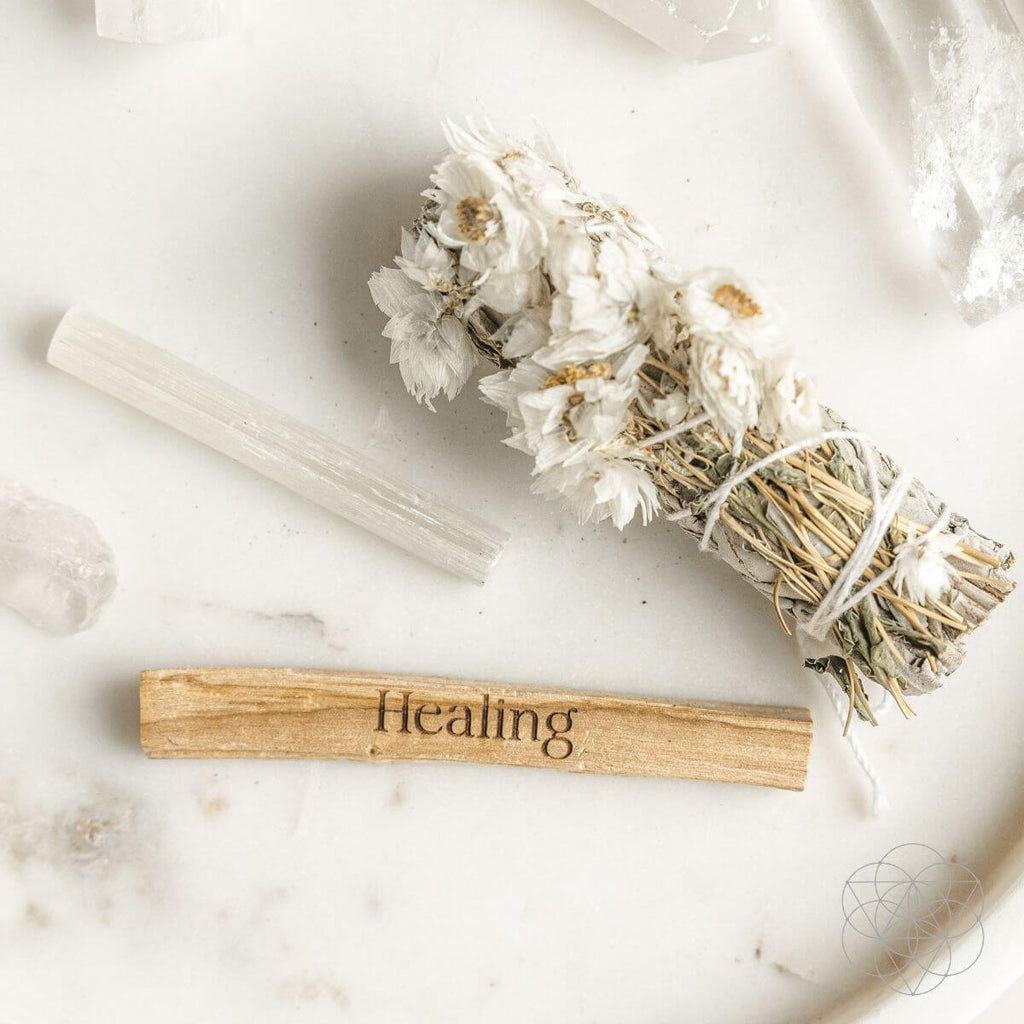 Heal My Heart - Holistic Healing Smudge Kit (5 pieces) | Incense | Wiccan Center