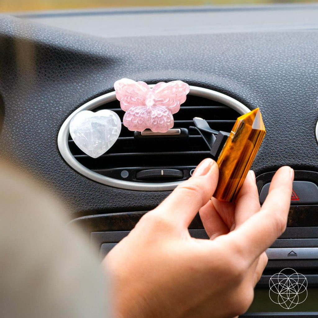 Healing Butterfly – Crystal Car Kit of Safety | Crystal set | Wiccan Center