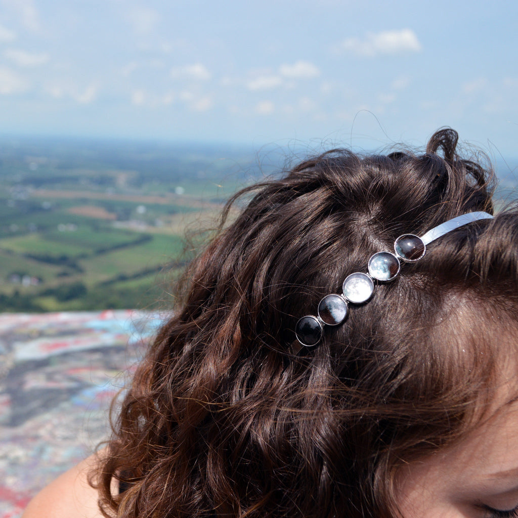 Moon Phase Headband | Hair Accessories | Wiccan Center