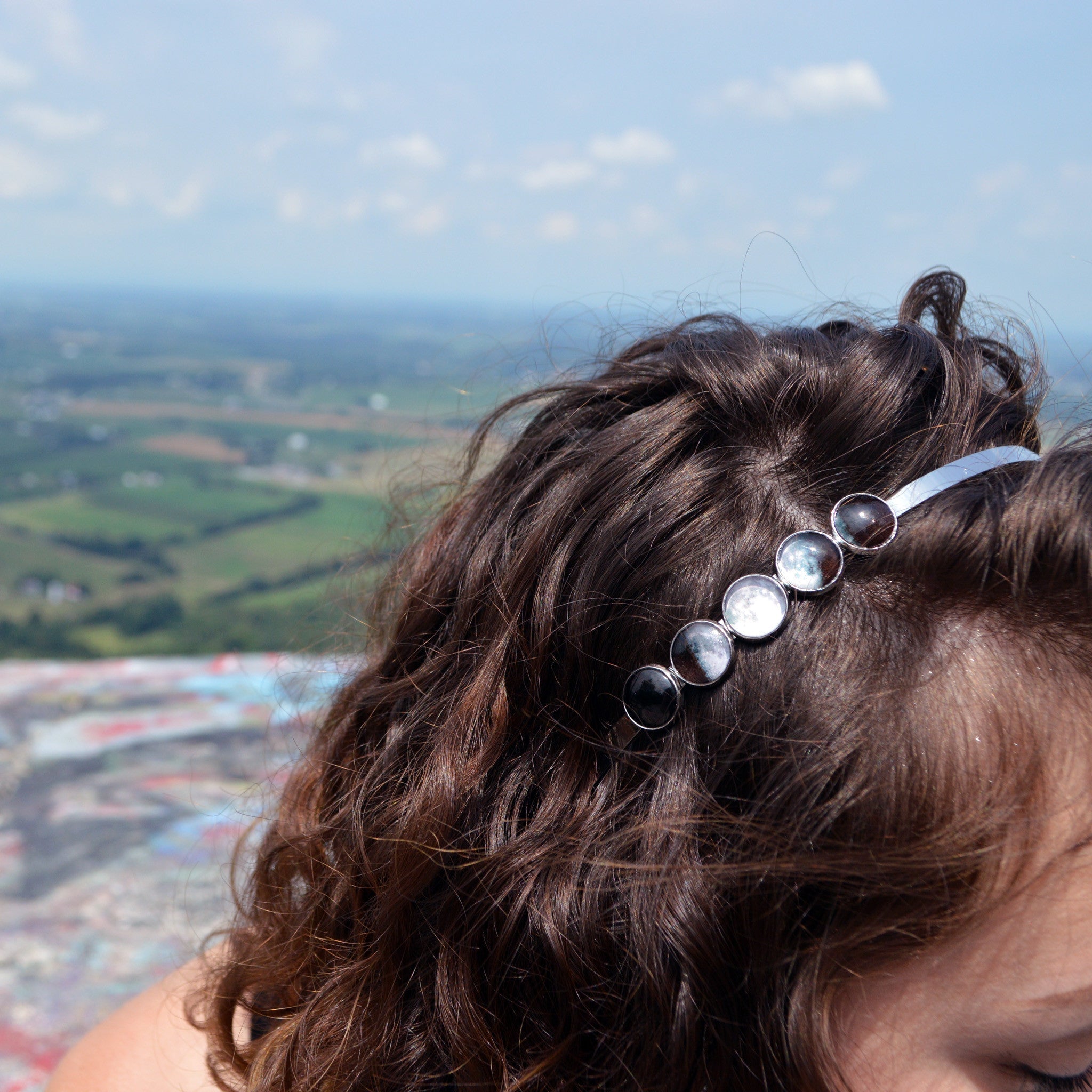 Moon Phase Headband | Hair Accessories | Wiccan Center