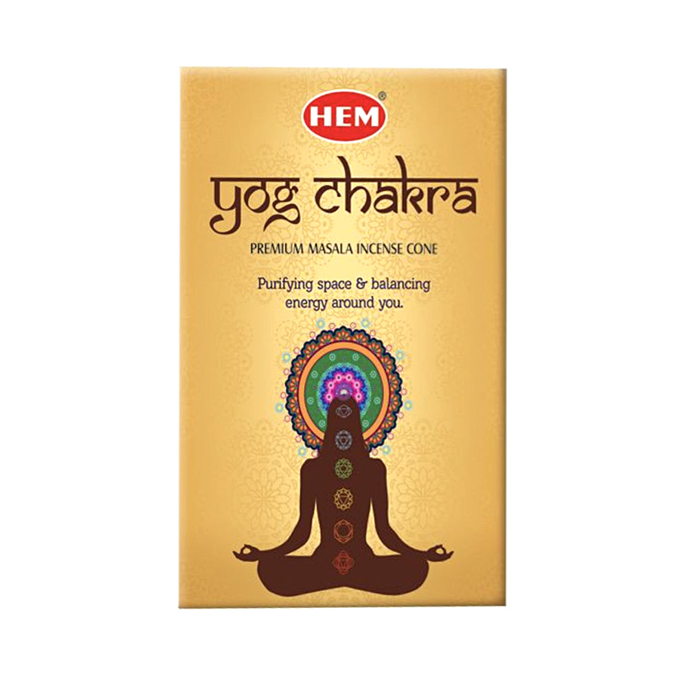Hem Yog Chakra Incense Cones | Incense | Wiccan Center