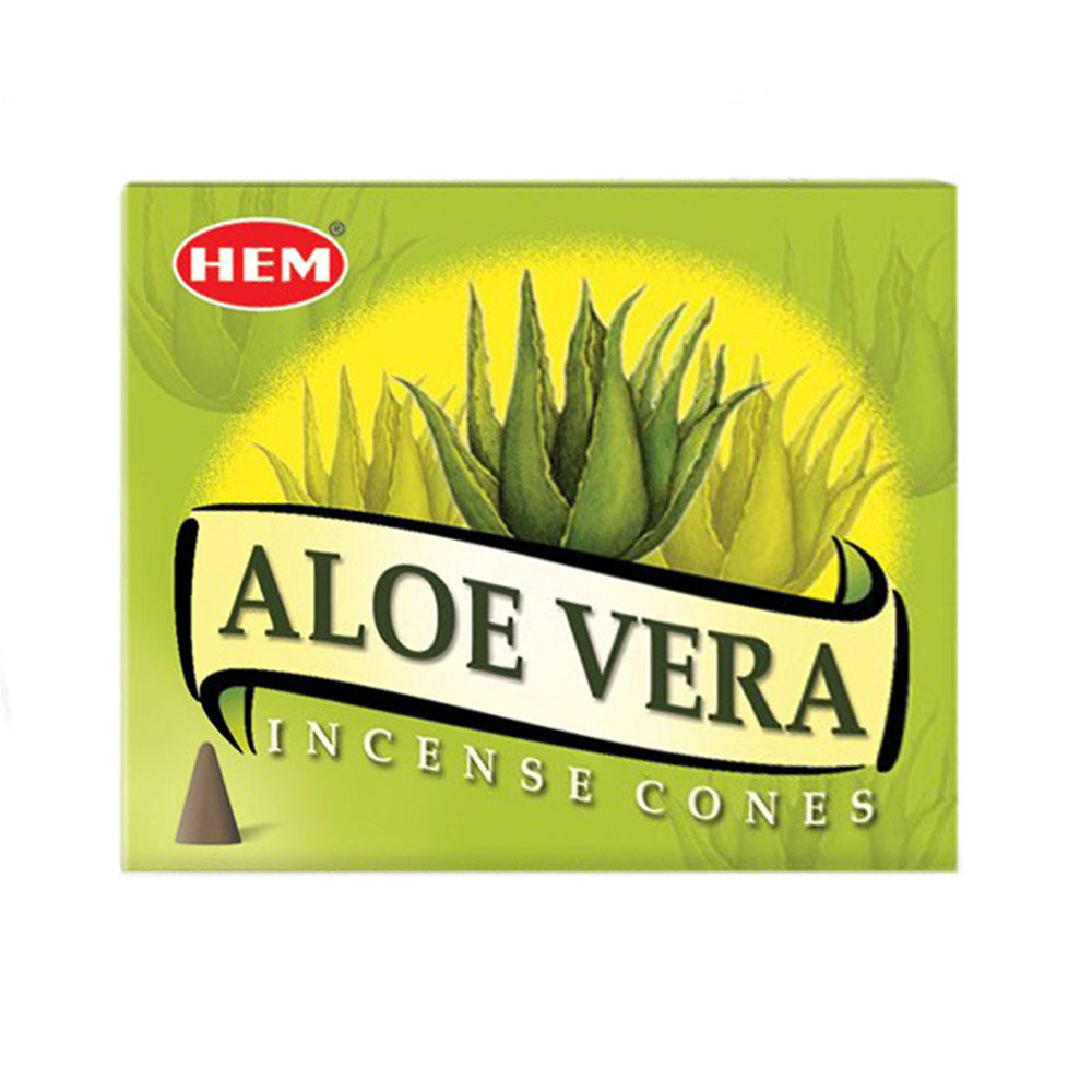 HEM Aloe Vera Incense Cones | Incense | Wiccan Center