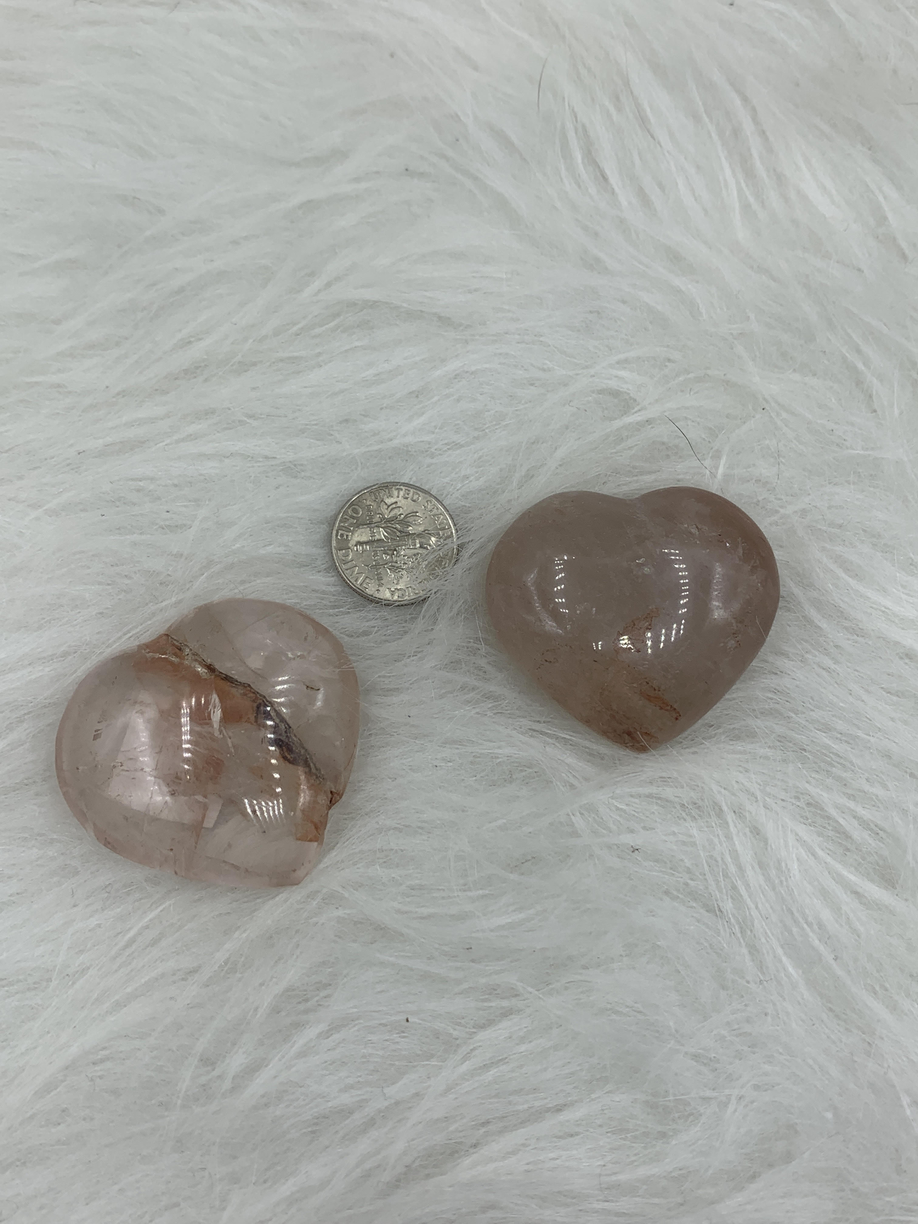 Hematoid Quartz Heart - Small | Hearts | Wiccan Center