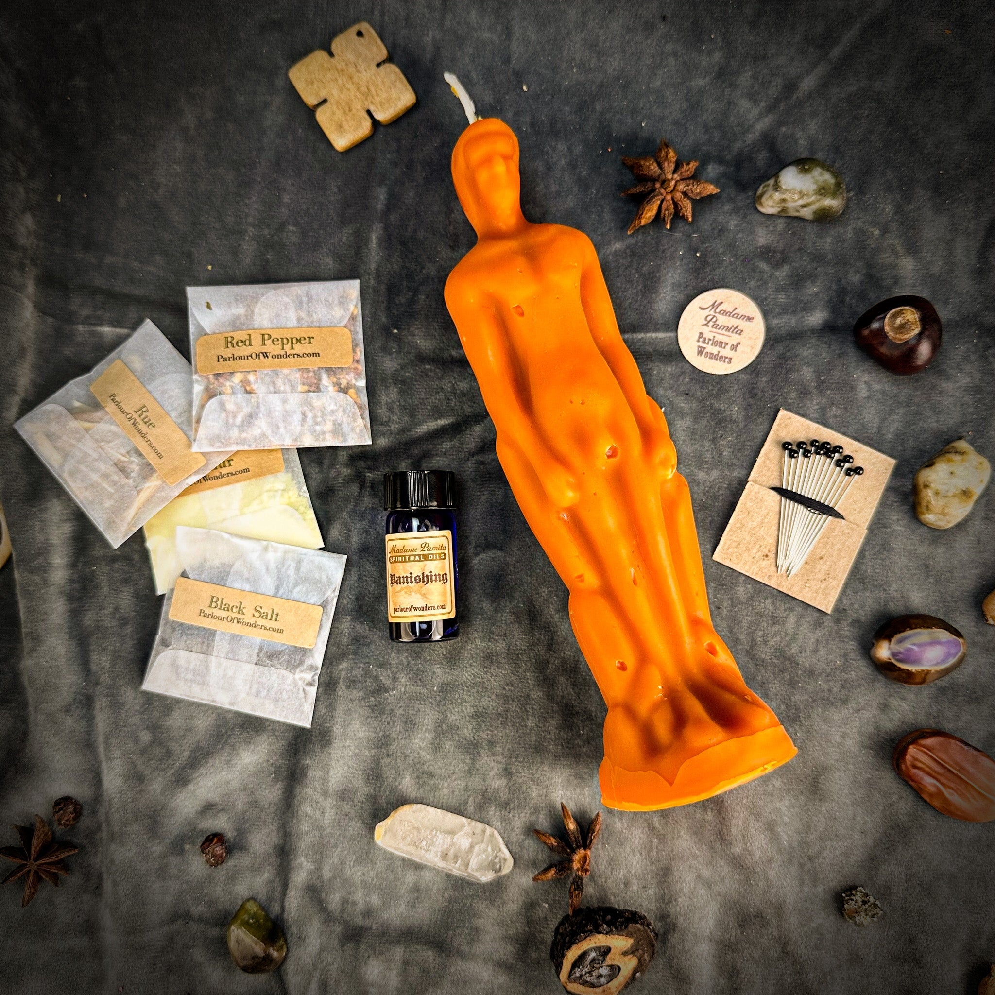 Hex the Patriarchy Candle Spell Kit - Empowerment & Justice | Candle Spell Kit | Wiccan Center
