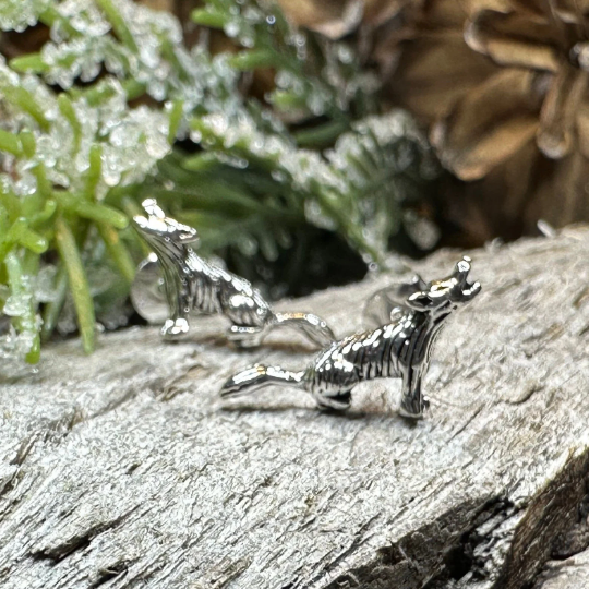 Howling Wolf Earrings | Post Earrings | Wiccan Center