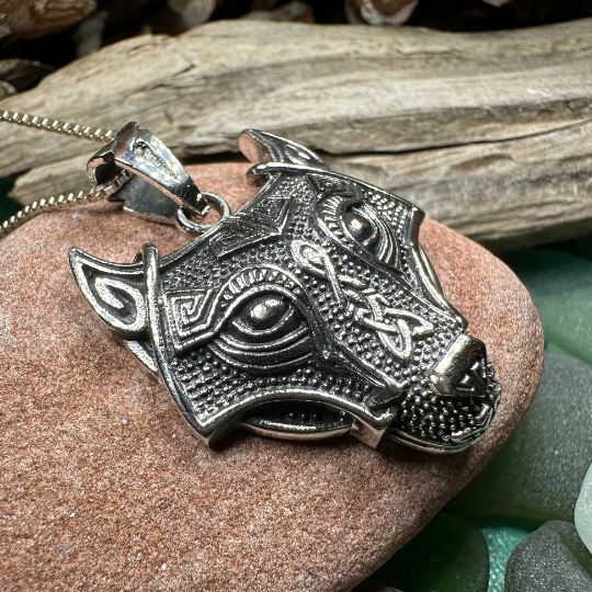 Viking Wolf Necklace | Pendant | Wiccan Center