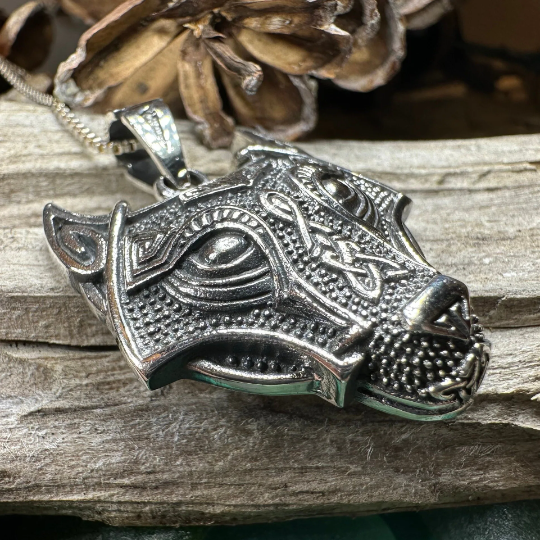 Viking Wolf Necklace | Pendant | Wiccan Center