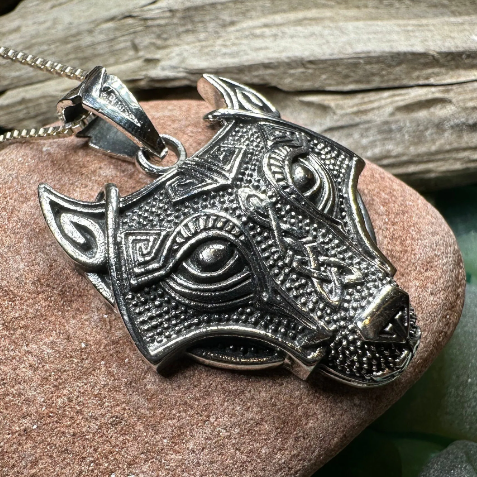 Viking Wolf Necklace | Pendant | Wiccan Center
