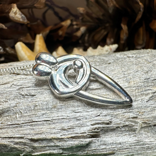 New Family Necklace in Sterling Silver | Pendant | Wiccan Center