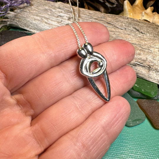 New Family Necklace in Sterling Silver | Pendant | Wiccan Center