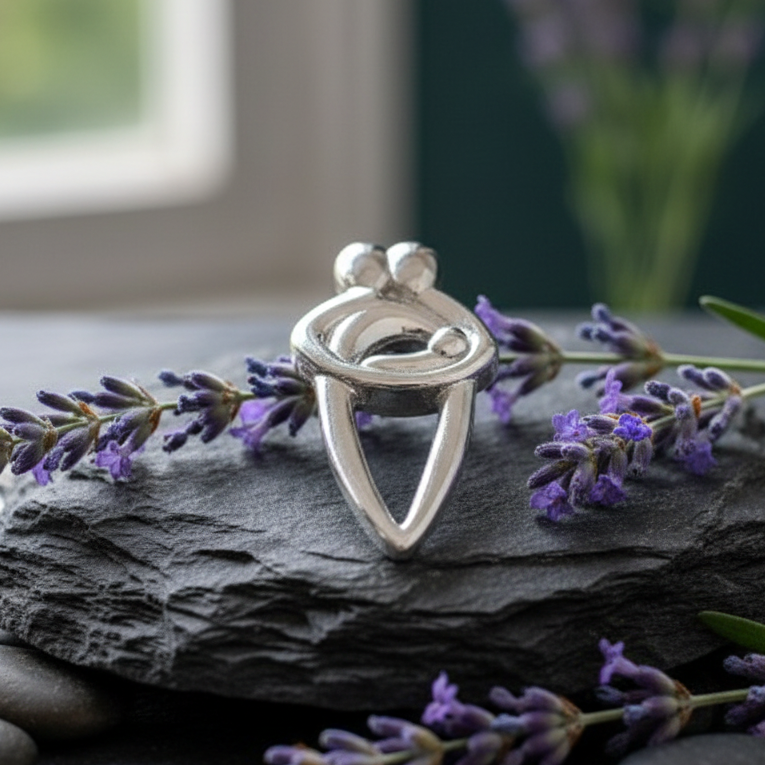 New Family Necklace in Sterling Silver | Pendant | Wiccan Center