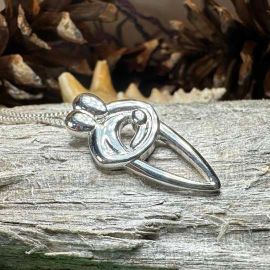 New Family Necklace in Sterling Silver | Pendant | Wiccan Center