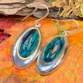 Heathergems Celtic Teardrop Earrings - Handmade in Scotland | Dangle Earrings | Wiccan Center