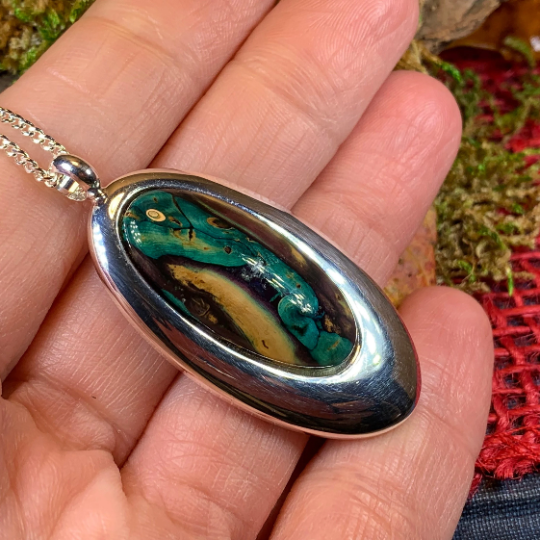 Scottish Highlands Heathergems Necklace - Handmade in Scotland | Pendant | Wiccan Center