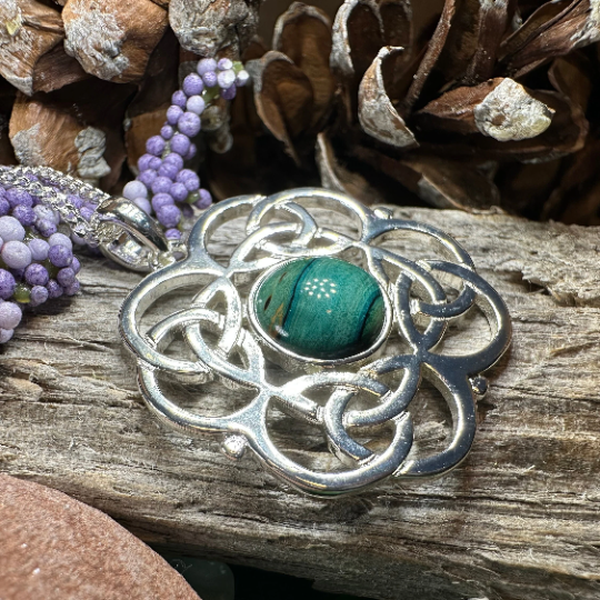 Heathergems Celtic Knot Necklace — Scotland Jewelry | Pendant | Wiccan Center