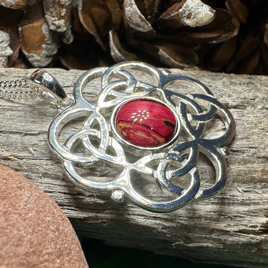 Heathergems Celtic Knot Necklace — Scotland Jewelry | Pendant | Wiccan Center