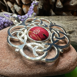 Heathergems Celtic Knot Necklace — Scotland Jewelry | Pendant | Wiccan Center