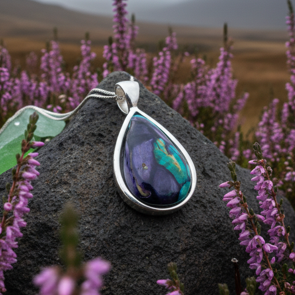 Heathergems Edith Scottish Necklace - Handmade in Scotland