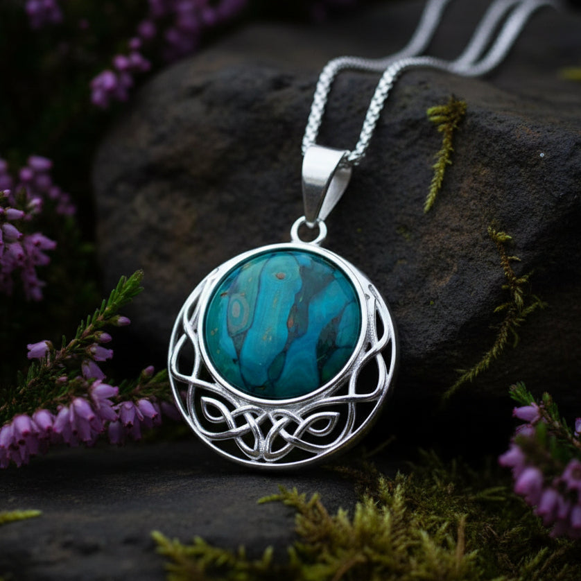 Scottish Heathergems Orla Necklace - Handmade in Scotland | Pendant | Wiccan Center