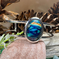 Heathergems Scottish Bracelet - Handmade in Scotland | Cuff Bracelet | Wiccan Center