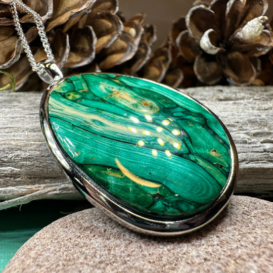 Scottish Organic Heathergems Necklace - Handmade in Scotland | Pendant | Wiccan Center