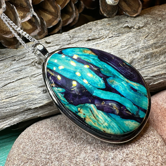 Scottish Organic Heathergems Necklace - Handmade in Scotland | Pendant | Wiccan Center