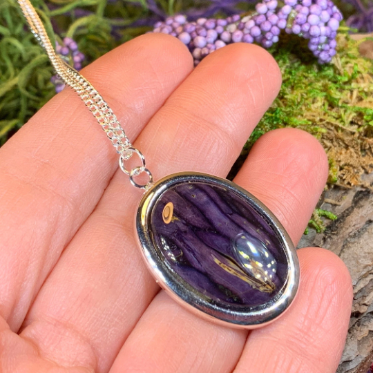 Heathergems Scottish Highlands Necklace - Handmade in Scotland | Pendant | Wiccan Center