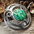 Alana Heathergems Celtic Brooch - Handmade in Scotland | Brooch | Wiccan Center