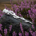 Scrolling Leaf Thistle Kilt Pin - Handmade in Scotland | Kilt Pin | Wiccan Center