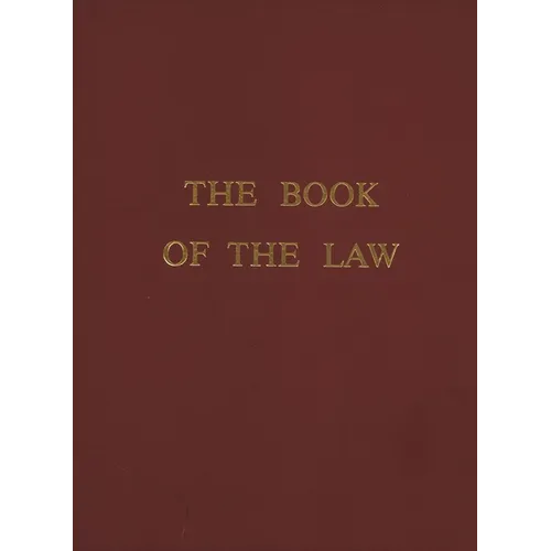 The Book of the Law - Paperback | Books | Wiccan Center