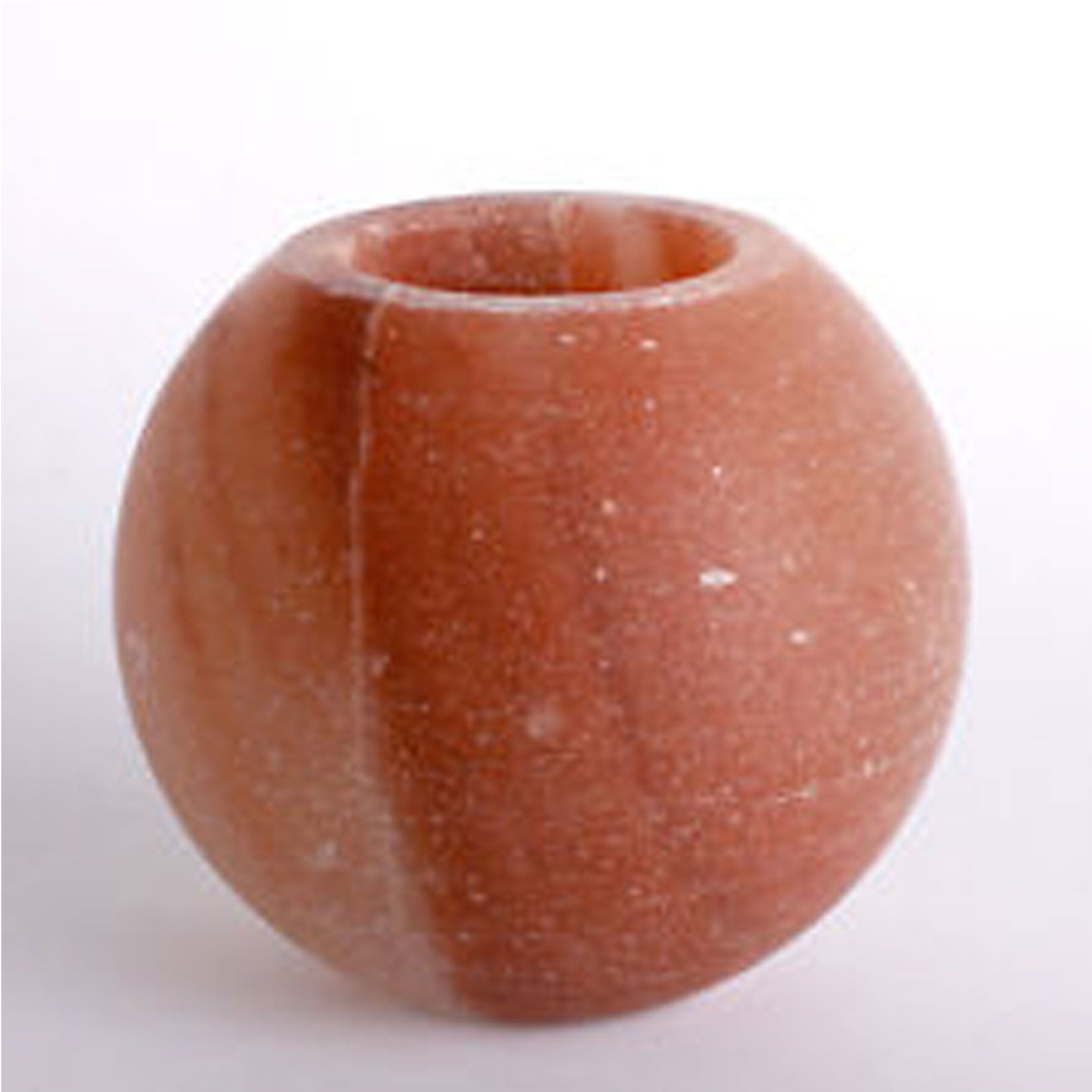 Himalayan Salt Candle Holder Apple Shape | Salt Lamps & Candle Holders | Wiccan Center