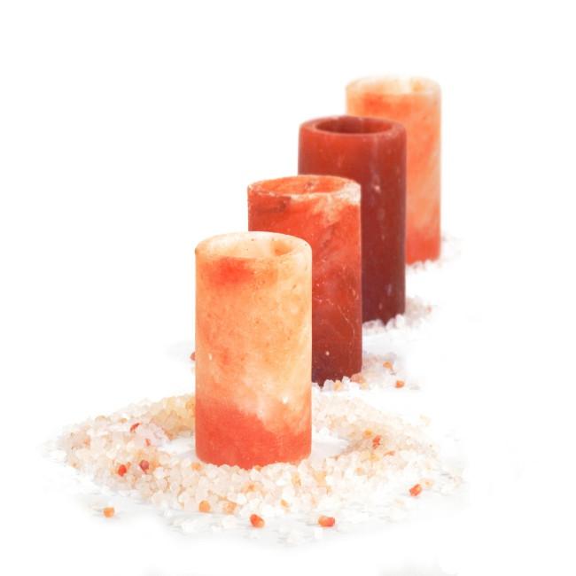 Himalayan Salt Shot Glass - Set of 4 | Salt Bricks & Plates | Wiccan Center