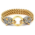 Viking Nordic Geri & Freki Stainless Steel Bracelet | Home | Wiccan Center