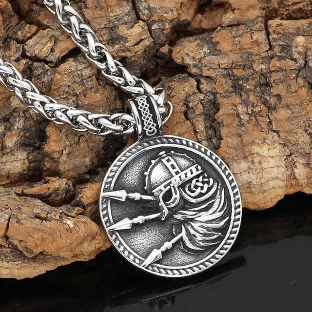 Vikings Warrior Stainless Steel Necklace | Pendants & Necklaces | Wiccan Center