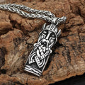 Vikings Odin Face Stainless Steel Necklace | Pendants & Necklaces | Wiccan Center