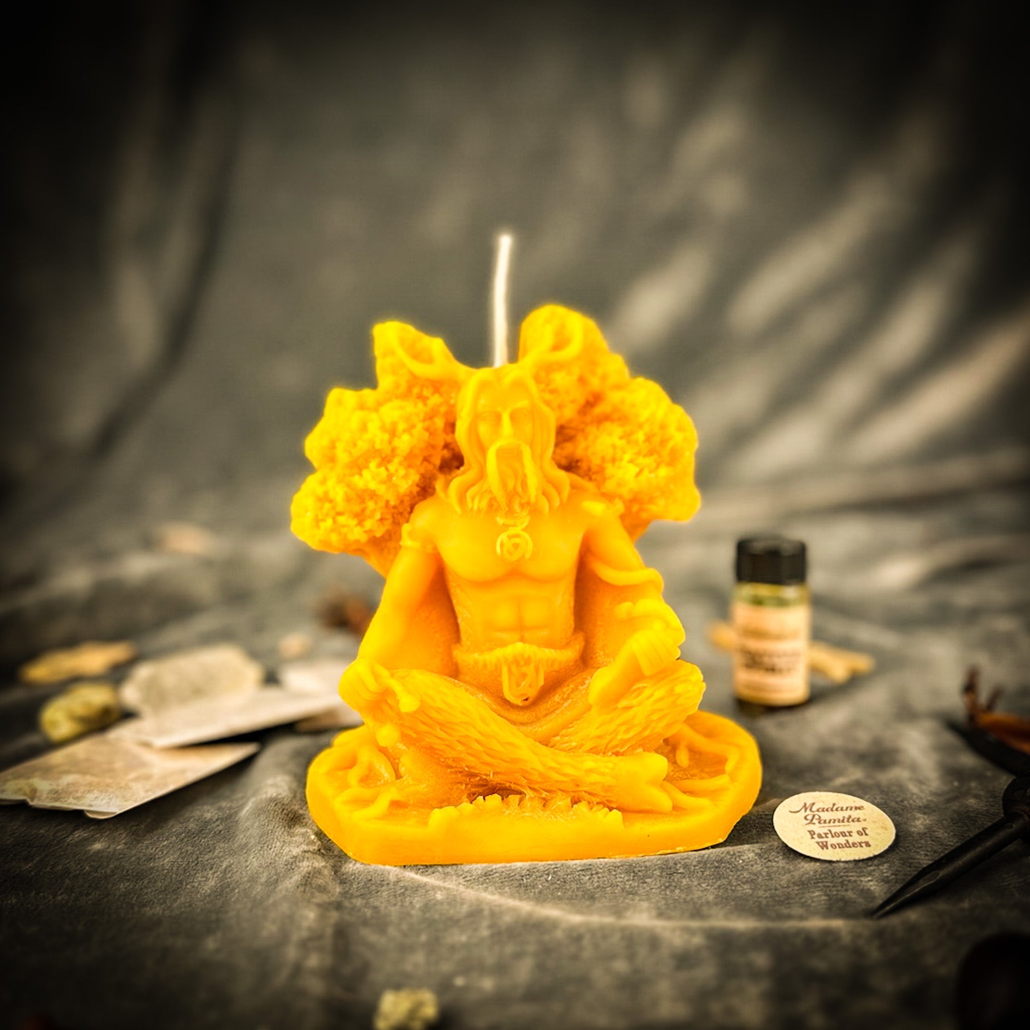 Horned God Candle Spell Kit - Cernunnos Nature Magic & Fertility | Candle Spell Kit | Wiccan Center