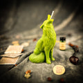 Howling Wolf Candle Spell Kit - Authentic Voice & Courage Magic | Candle Spell Kit | Wiccan Center