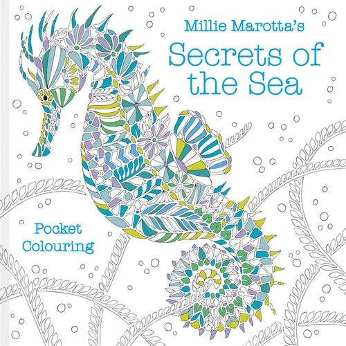 Millie Marotta's Secrets of the Sea: Pocket Colouring - Paperback