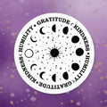 Humanity Gratitude Kindness Vinyl Sticker