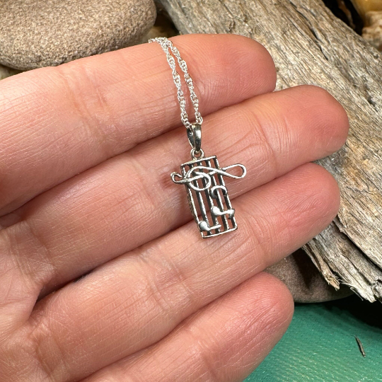 Music Notes Necklace | Pendant | Wiccan Center