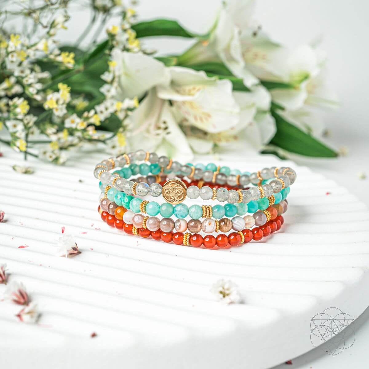 I Am Healthy: Mind, Body & Spirit Restoration Bracelet Pack of 4 | | Wiccan Center