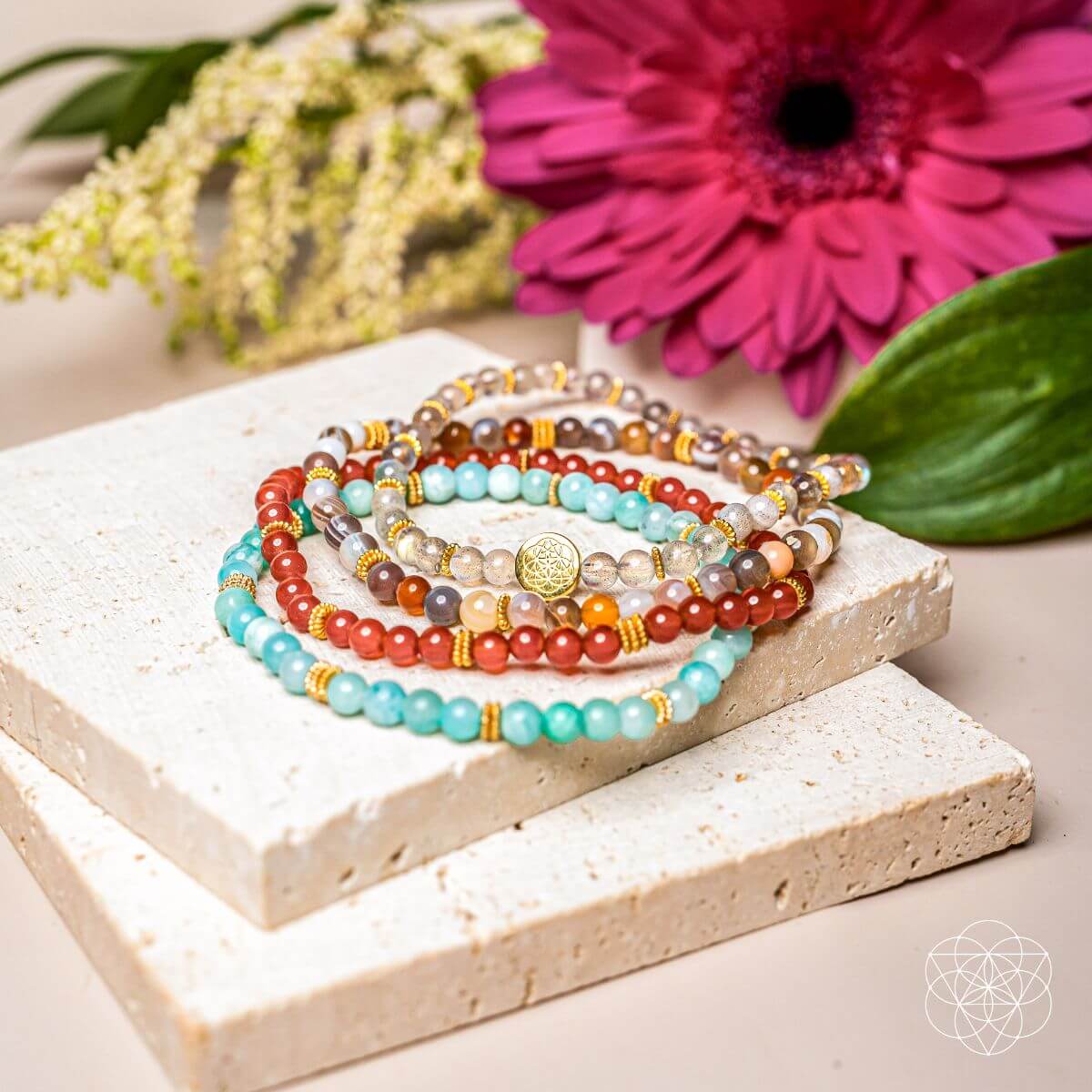 I Am Healthy: Mind, Body & Spirit Restoration Bracelet Pack of 4 | | Wiccan Center