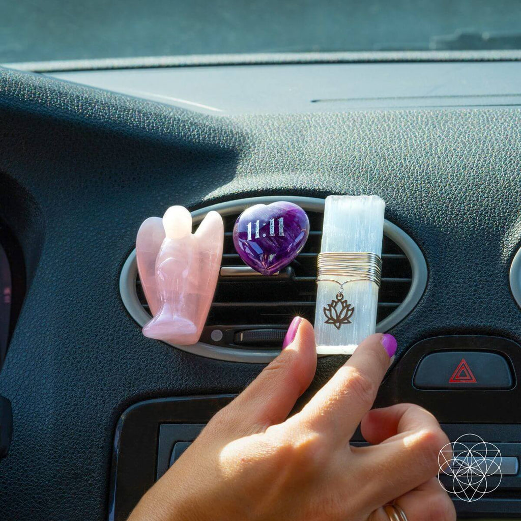 I Am Very Lucky - 11:11 Blessed Car Crystal Kit | Crystal set | Wiccan Center