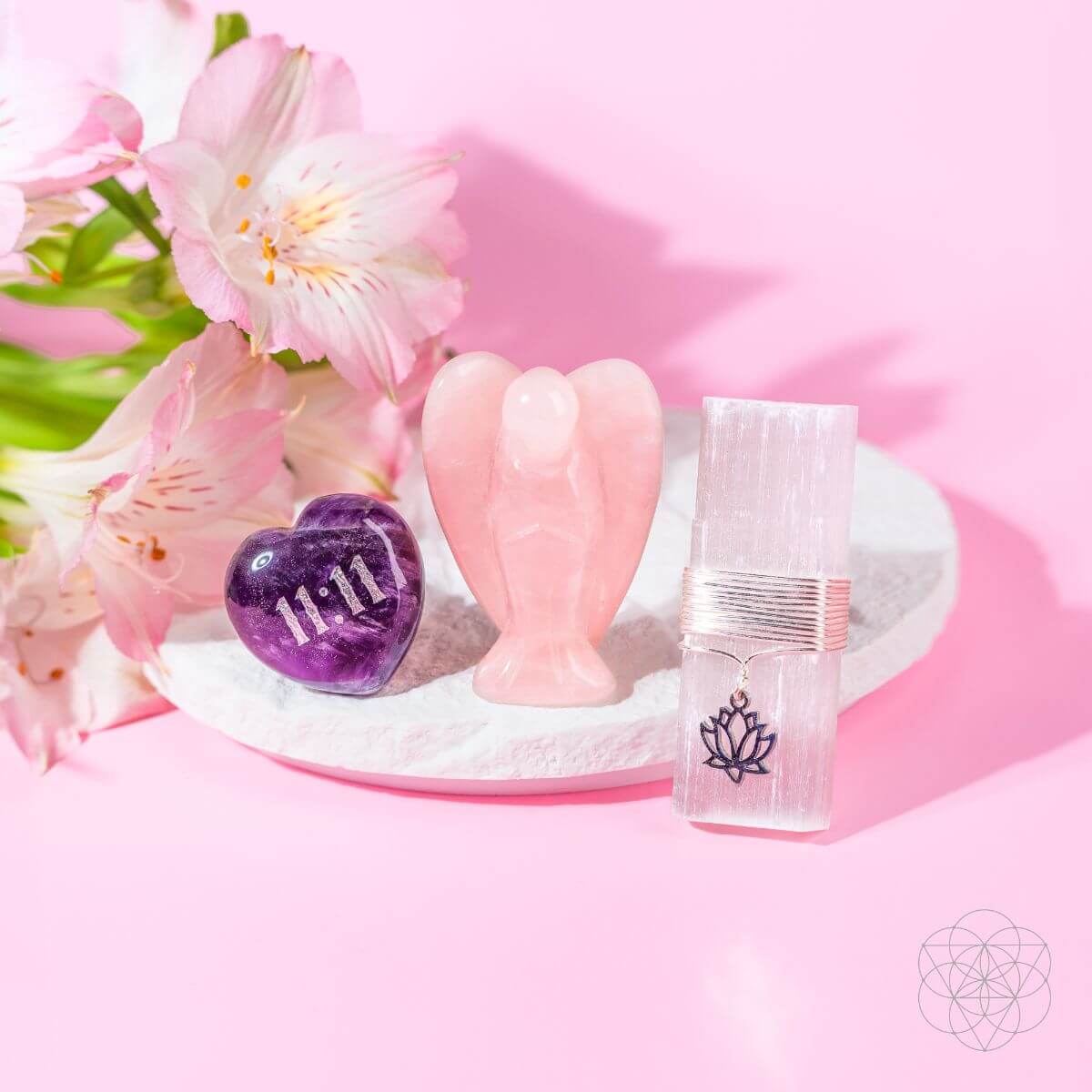I Am Very Lucky - 11:11 Blessed Car Crystal Kit | Crystal set | Wiccan Center