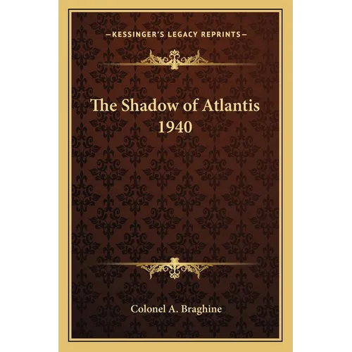 The Shadow of Atlantis 1940 - Paperback | Books | Wiccan Center