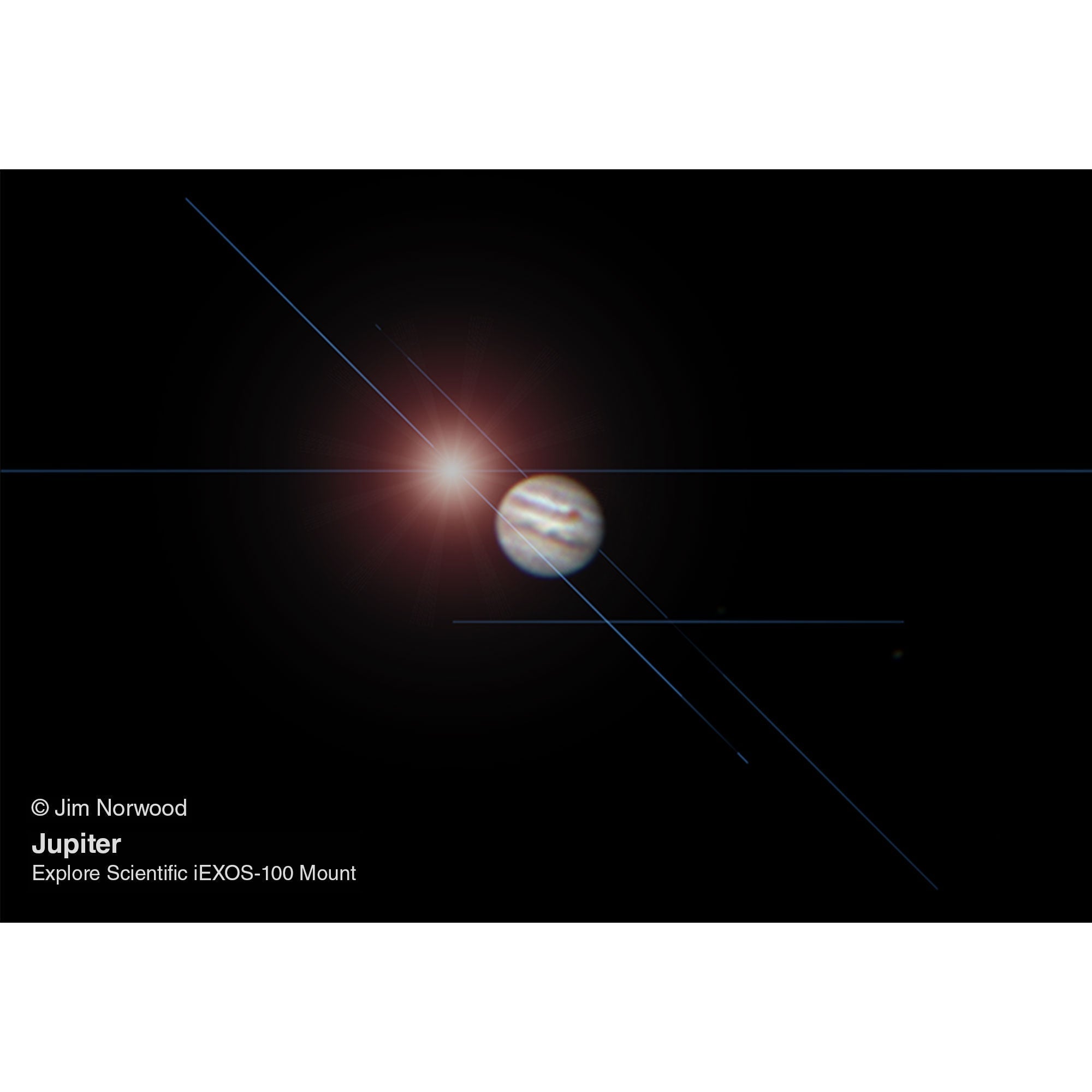 ED80 Essential Series Air-Spaced Triplet Refractor Telescope with 0.8x Focal Reducer and iEXOS-100-2 PMC-Eight Equatorial Tracker System | Telescope | Wiccan Center